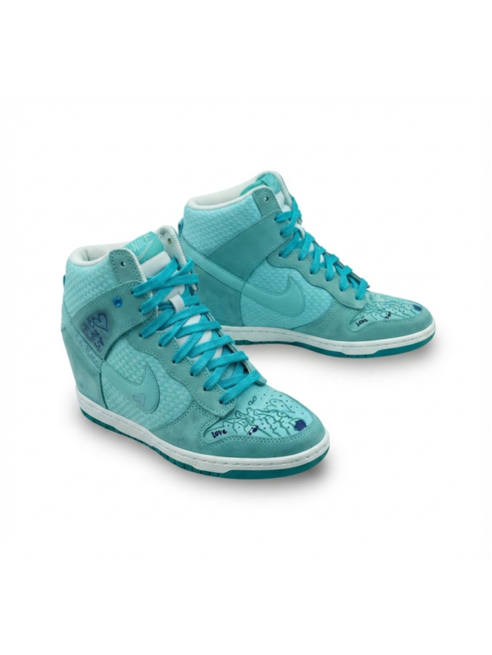Nike Dunk Sky High Essential Blue - 644877-303 women's size 7.5